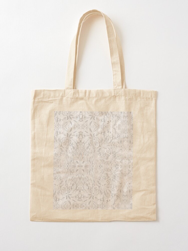 lace tote bag