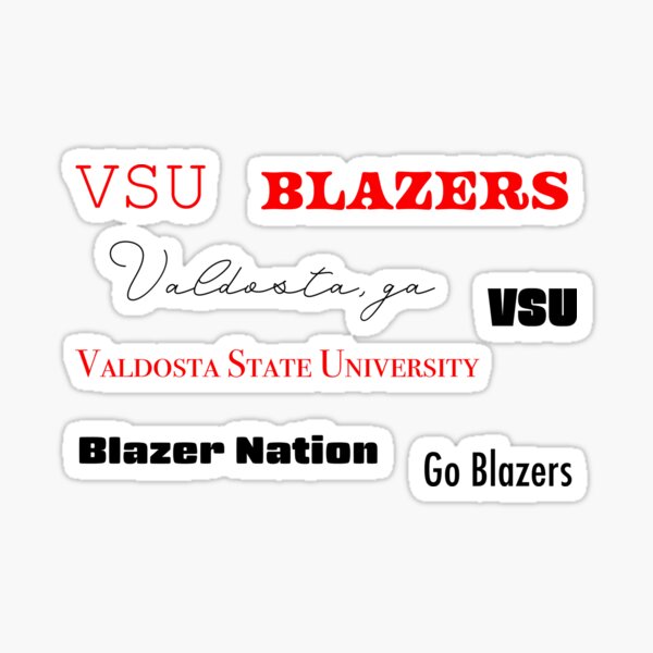 "Valdosta State University Sticker Pack" Sticker by adisensmith Redbubble