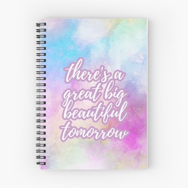 Item preview, Great Big Beautiful Tomorrow Watercolor designed and sold by FandomTrading.