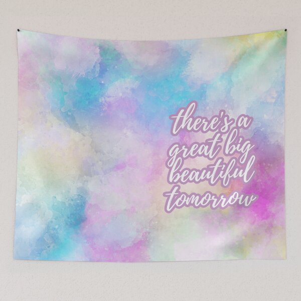 Item preview, Great Big Beautiful Tomorrow Watercolor designed and sold by FandomTrading.