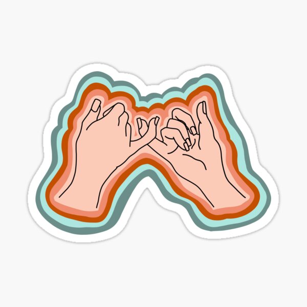 Pinky Promise Sticker