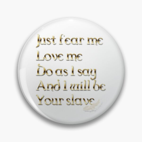 Item preview, Just Fear Me (white bg) designed and sold by Falln.