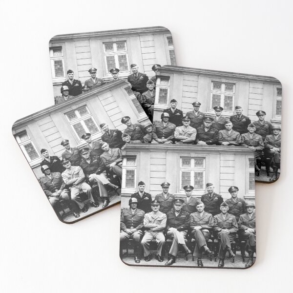 Item preview, US Generals WWII -- Ike, Patton, Bradley Poster designed and sold by warishellstore.