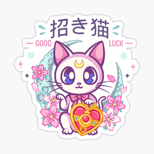 Item preview, Lucky Cat Artemis designed and sold by watermelonium.