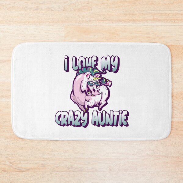 Item preview, I Love My Crazy Auntie, Unicorn Aunt Design designed and sold by designwaves.