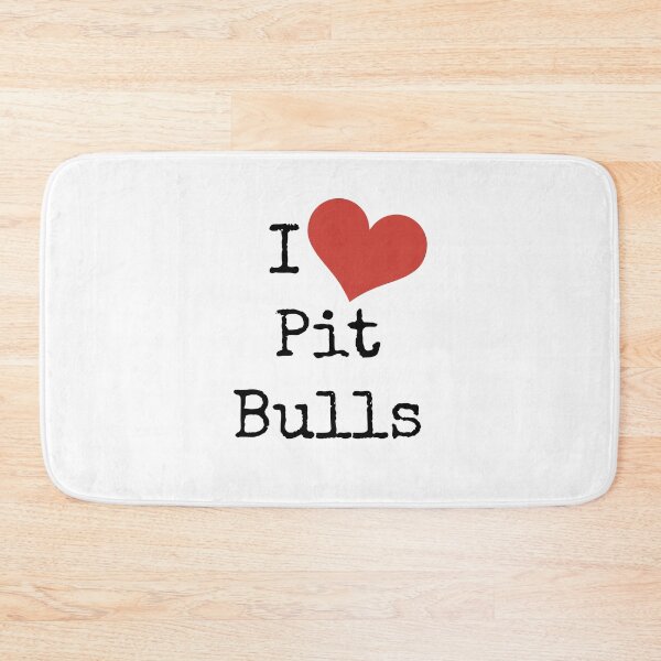 Item preview, I Love Pit Bulls! designed and sold by Kristina Gale.