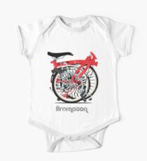 Brompton Bicycle Folded One Piece - Short Sleeve