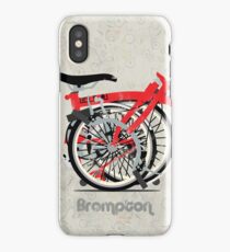 Brompton Bicycle Folded iPhone Case/Skin