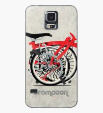 Brompton Bicycle Folded Case/Skin for Samsung Galaxy