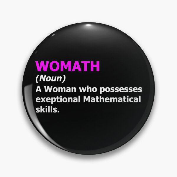 Item preview, women in math designed and sold by Starstacks.