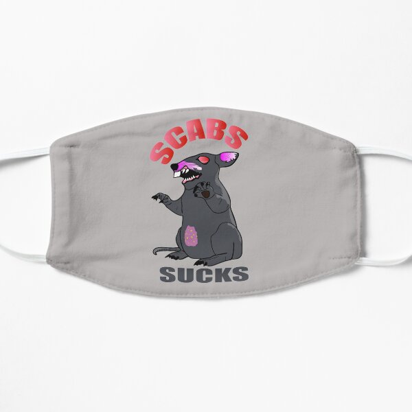 ¡LAS CUCHILLAS CHUPA! - Scabby la rata Mascarilla