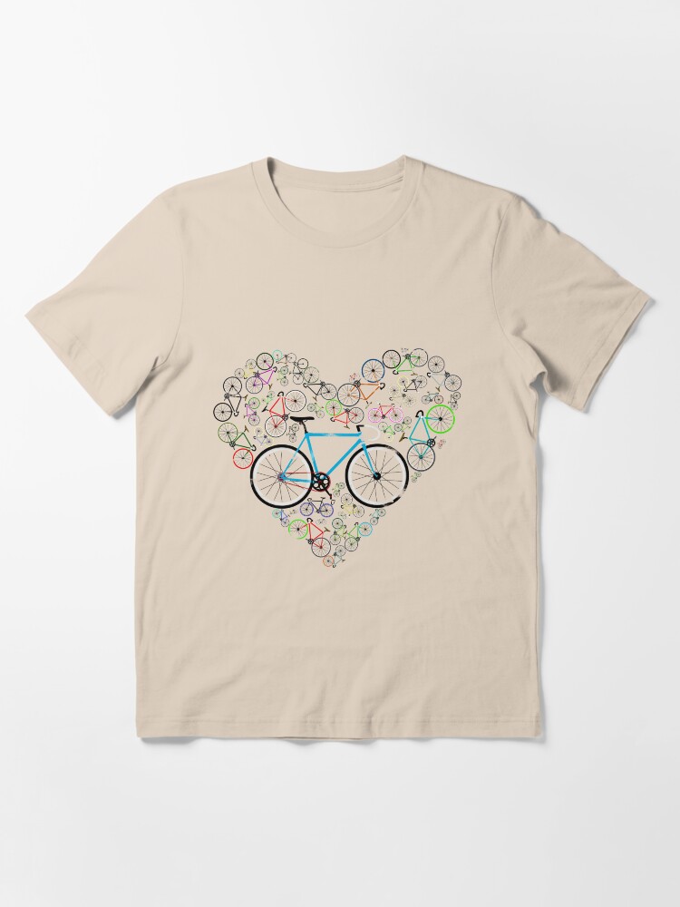 Thumbnail 2 of 7, Essential T-Shirt, I Love My Bike designed and sold by Andy Scullion.