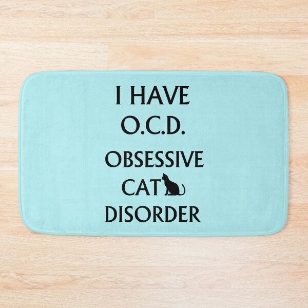 Item preview, OCD Obsessive cat disorder designed and sold by gabmenfer.