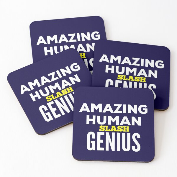 Item preview, Brooklyn Nine-Nine AMAZING HUMAN SLASH GENIUS designed and sold by memesandall.