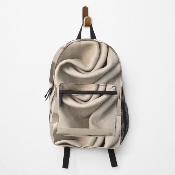 Item preview, Cream Tan Color Leather Swirling Folded Abstract Textures Pattern designed and sold by NoGrayDays1.