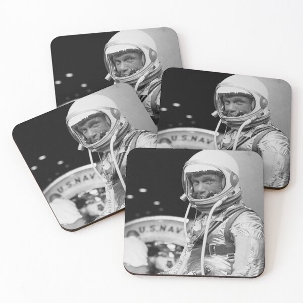 Item preview, John Glenn Wearing A Space Suit designed and sold by warishellstore.