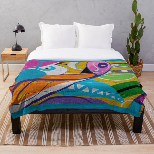 Item preview, Abstract colors shapes street art graffiti designed and sold by PhotoCaptures.