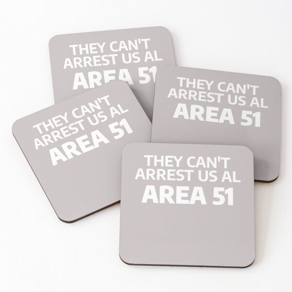 Item preview, They Can't Arrest Us All - Area 51 designed and sold by MoTeesMo.
