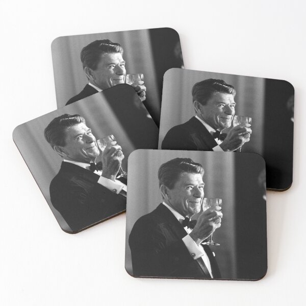 Item preview, President Reagan Making A Toast designed and sold by warishellstore.