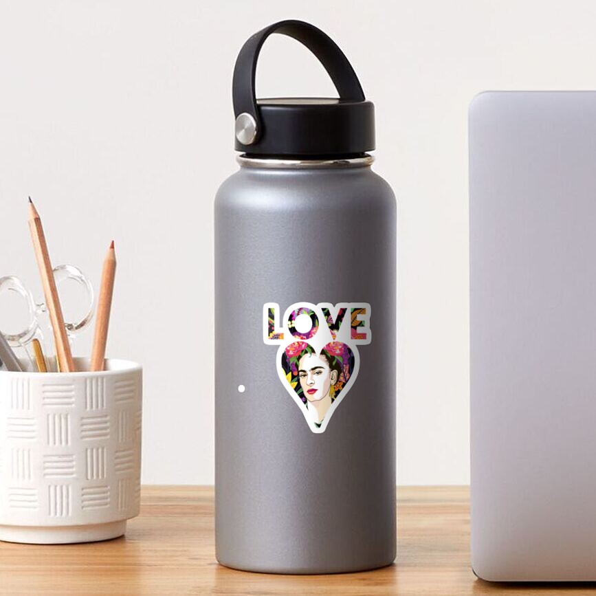 LOVE- Frida Kahlo Version Sticker