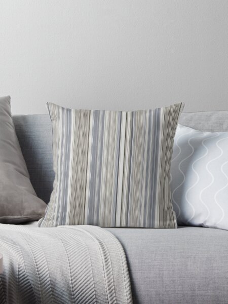 Item preview, Blue Grey Tan Stripes designed and sold by Sheila Wenzel Ganny.