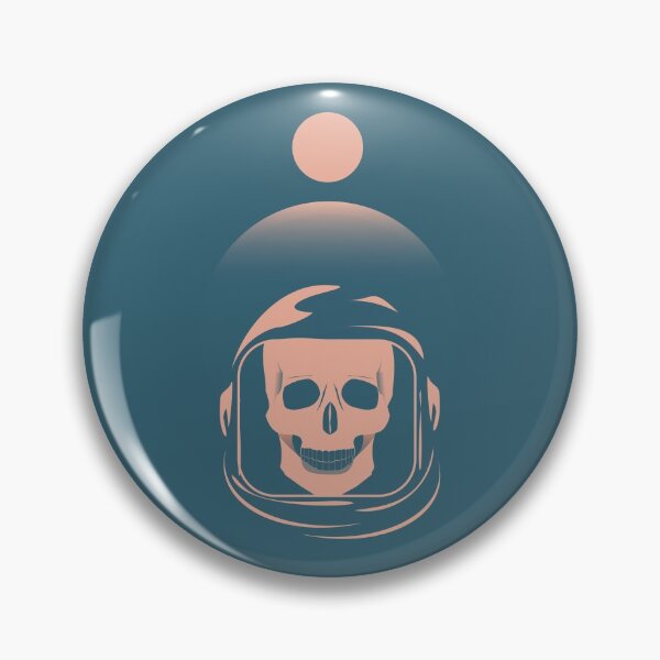 Item preview, Skull Astronaut  designed and sold by ImMelancholyKid.
