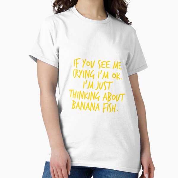 Item preview, Crying Over Banana Fish designed and sold by MykaAndSalmon.