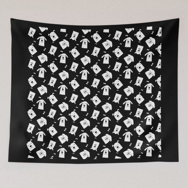 Item preview, White and Black Dog Pattern designed and sold by bk2218.