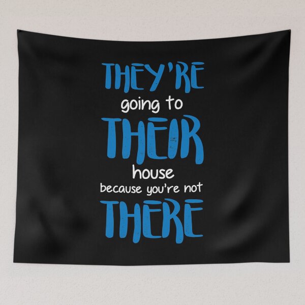 Item preview, There Their They're Funny Grammar Teacher Homophones product designed and sold by jakehughes2015.