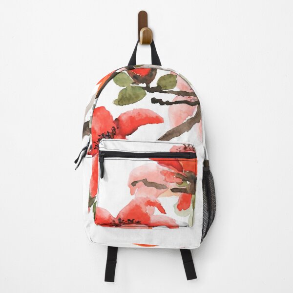 Item preview, red orange kapok flowers painting designed and sold by ColorandColor.