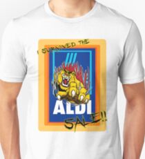 I survived the Aldi sale. Unisex T-Shirt
