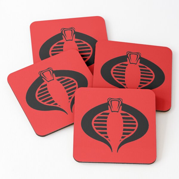 Aperçu de l'œuvre Gi Joe Cobra Logo des vipères de la nuit rouge créée et vendue par AJ Liber.