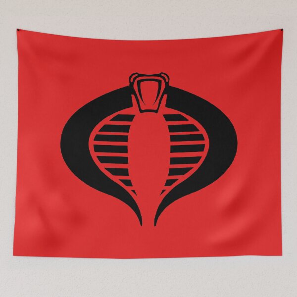 Aperçu de l'œuvre Gi Joe Cobra Logo des vipères de la nuit rouge créée et vendue par AJ Liber.