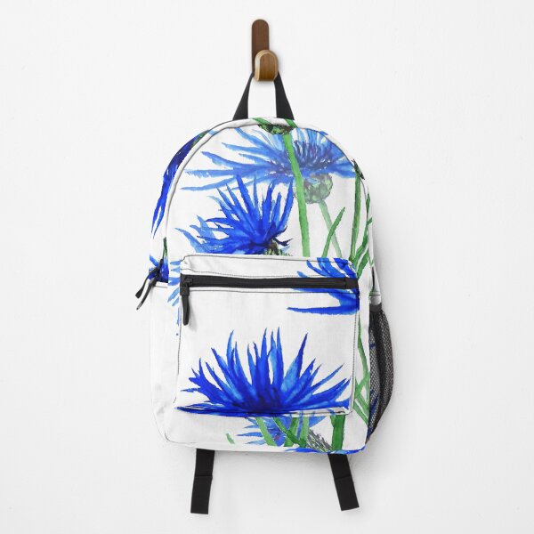 Item preview, blue cornflowers watercolor designed and sold by ColorandColor.