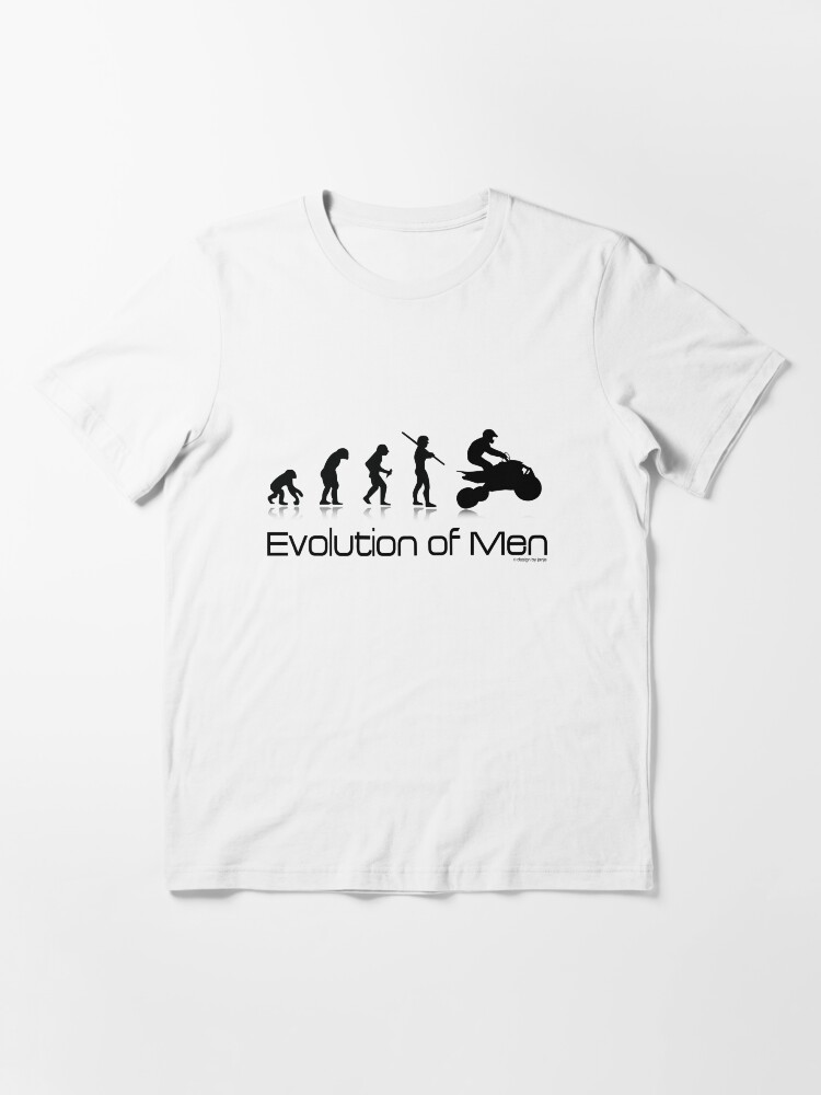 Alternate view of Off-Road Quad- Evolution of Men Essential T-Shirt