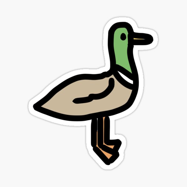 Item preview, Mallard Duck Cartoon designed and sold by bassoongirl123.