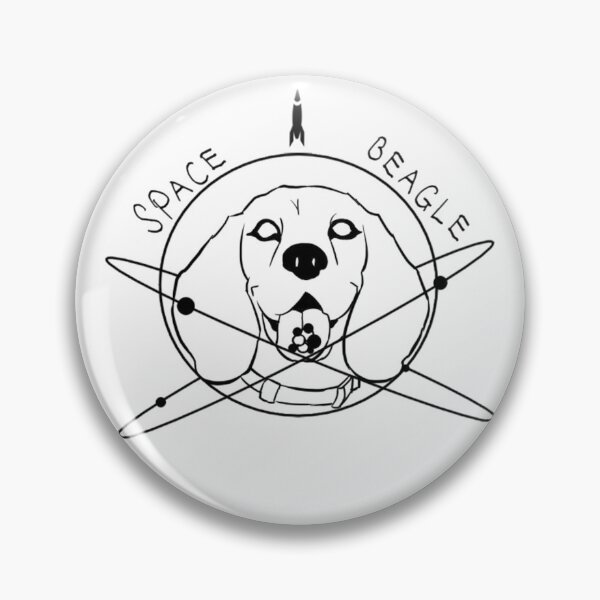 Item preview, Space Beagle Black Logo designed and sold by KOSM-04.