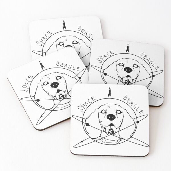 Item preview, Space Beagle Black Logo designed and sold by KOSM-04.