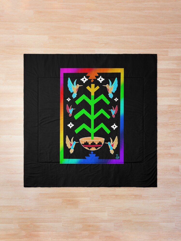 Alternate view of Tree of Life Pride Comforter