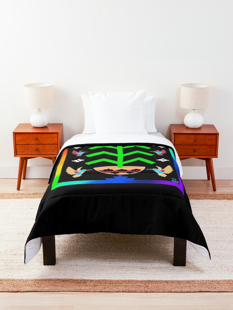 Alternate view of Tree of Life Pride Comforter