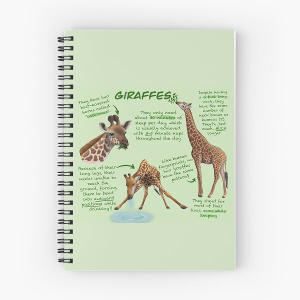 Item preview, Giraffes Fun Facts designed and sold by troyanthonyart.