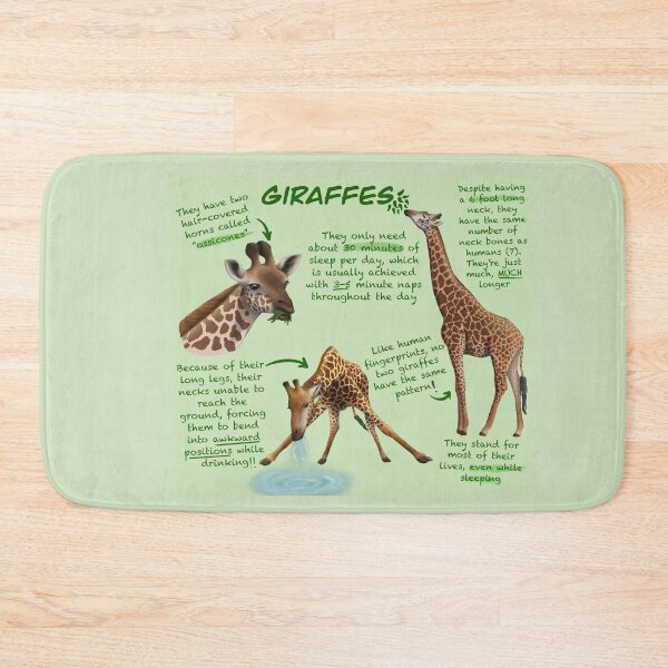 Artikelvorschau, Giraffes Fun Facts entworfen und verkauft von troyanthonyart.