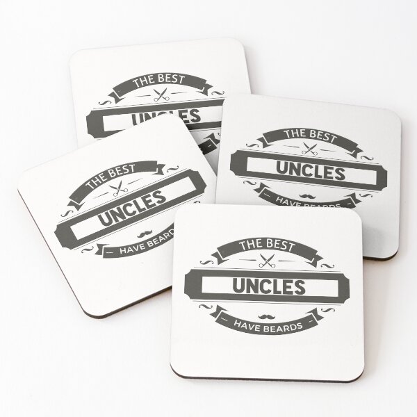 Item preview, The best Uncles have beards  designed and sold by Wideworld.