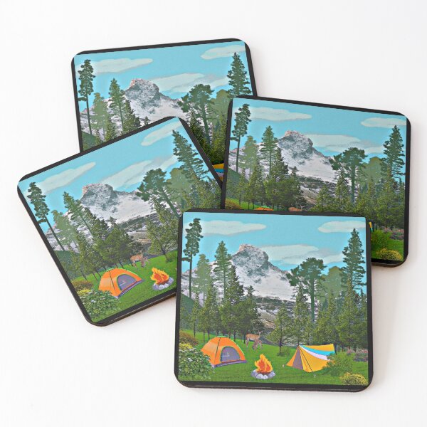 Item preview, Camp designed and sold by CreativeMeaning.
