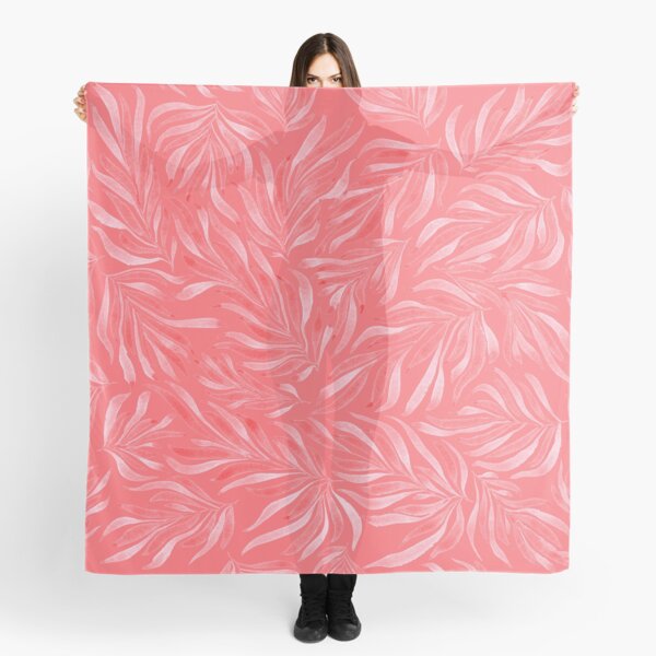 Coral Pink Scarf
