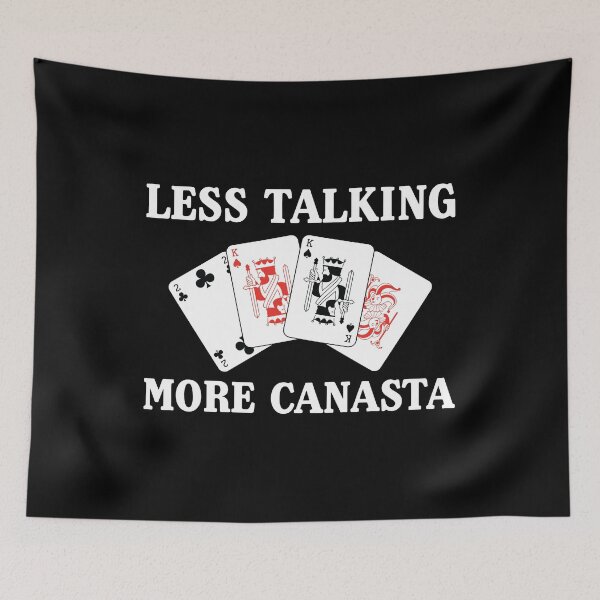 Item preview, Funny Card Player Less Talking More Canasta print designed and sold by jakehughes2015.