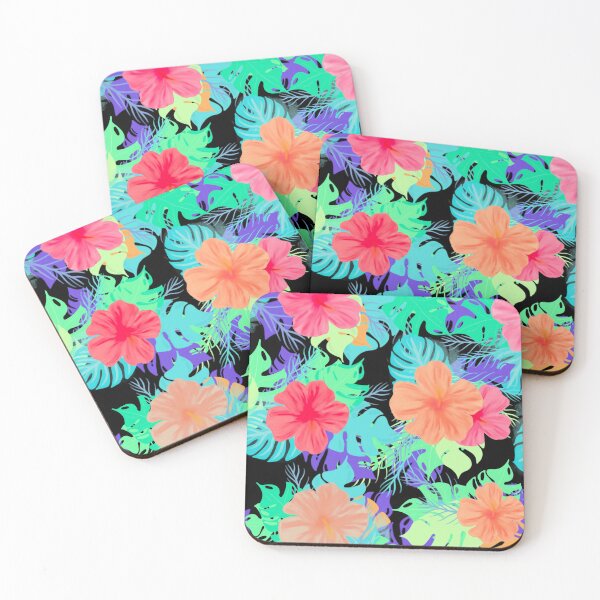 Item preview, Neon hibiscus  designed and sold by Marliemanatees.