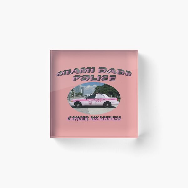 Item preview, Miami Dade Police Cancer Awareness designed and sold by Lawrence Baird.