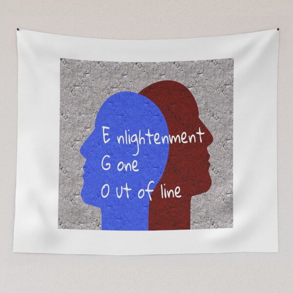 Item preview, EGO = Enlightenment Gone Out of Line  designed and sold by CocoBayWinning.