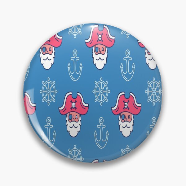 Item preview, Pirate pattern anchor seamen sea water nautical designed and sold by Onair555.